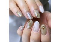 大理石ネイル写真